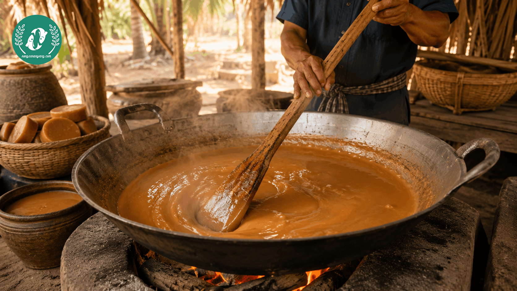 Đường Thốt Nốt An Giang – Ngọt Thanh, Thơm Tự Nhiên