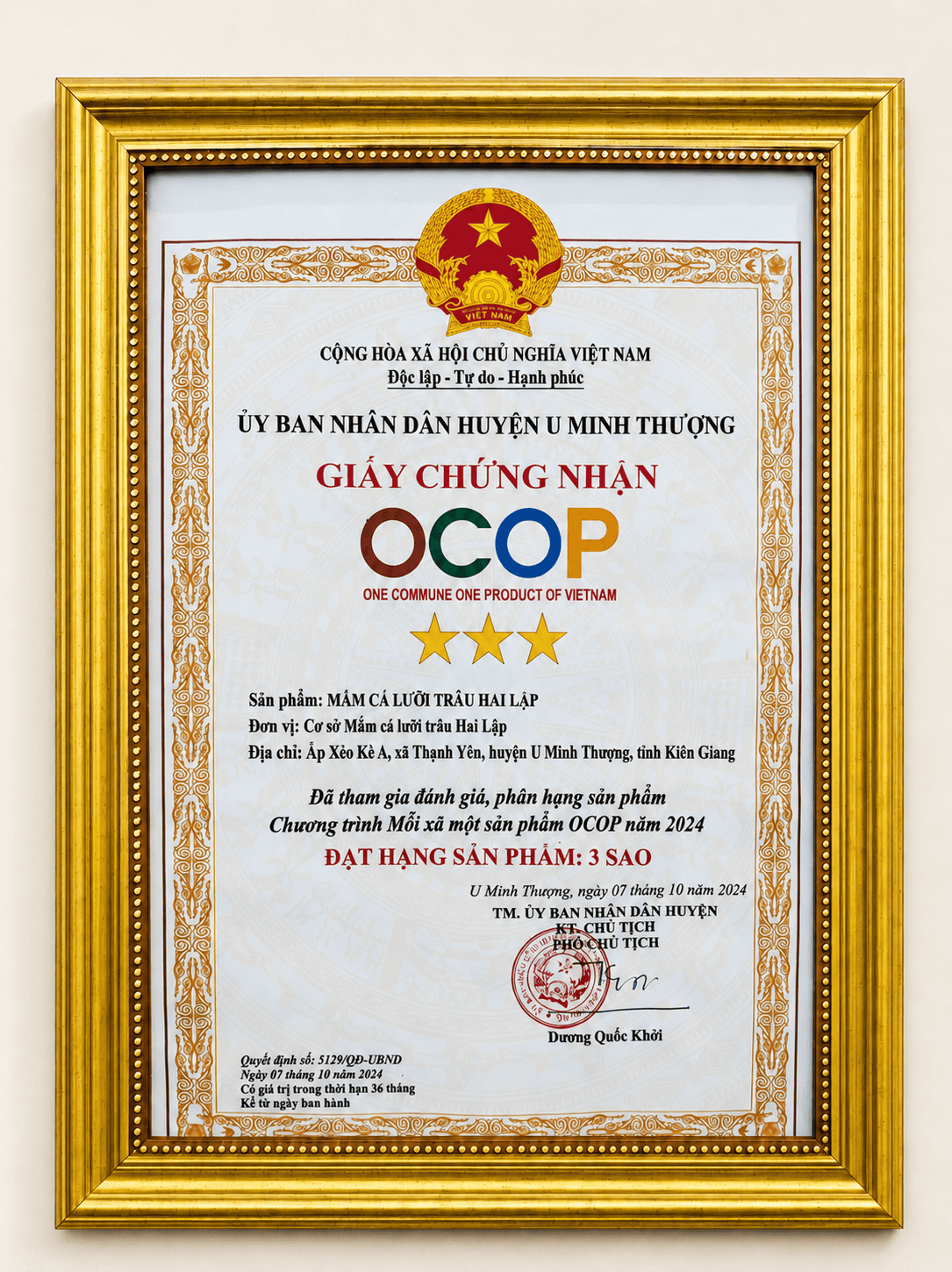 Chứng nhận đăng ký nhãn hiệu 2