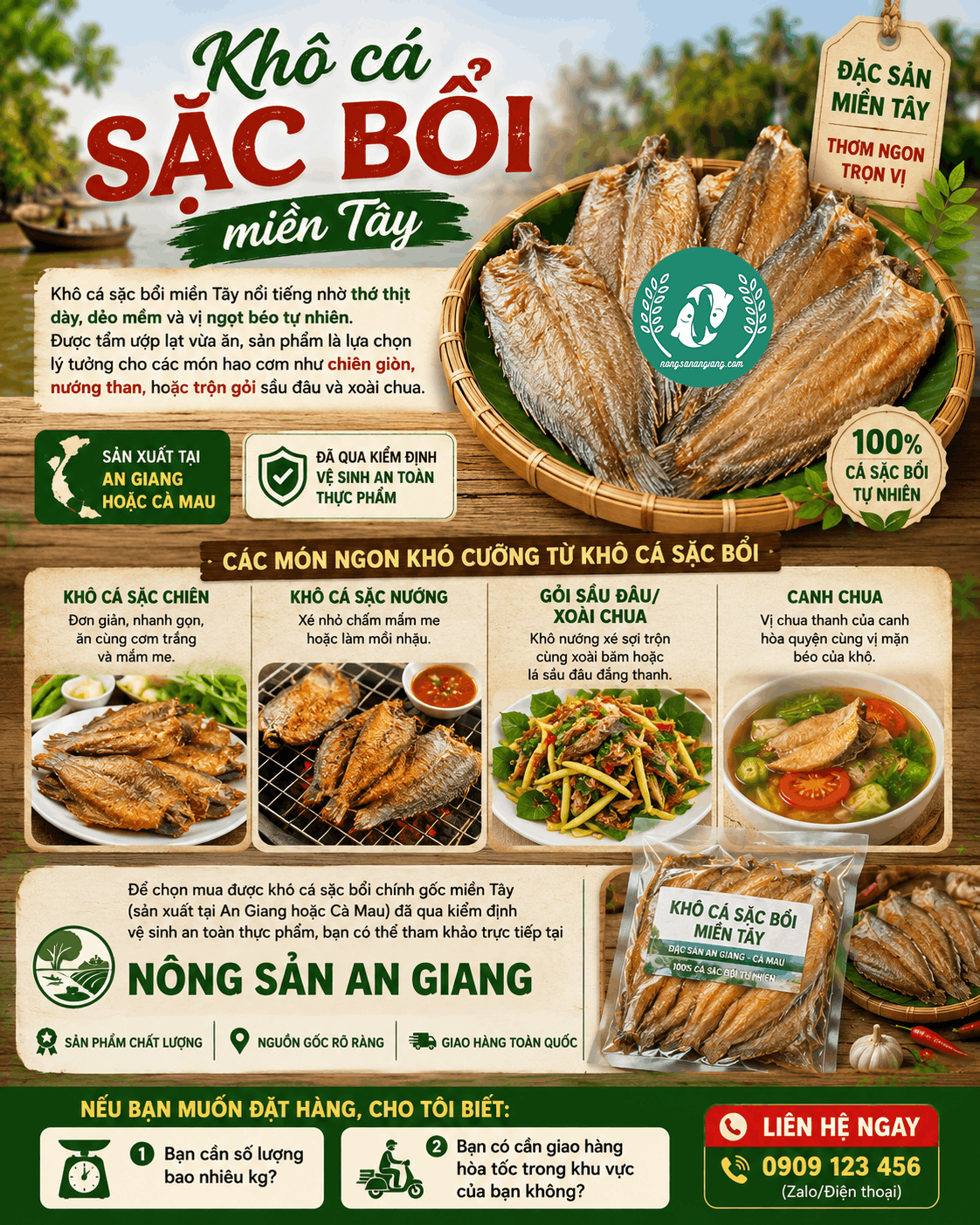 Gỏi Sầu Đâu Khô Cá Sặc