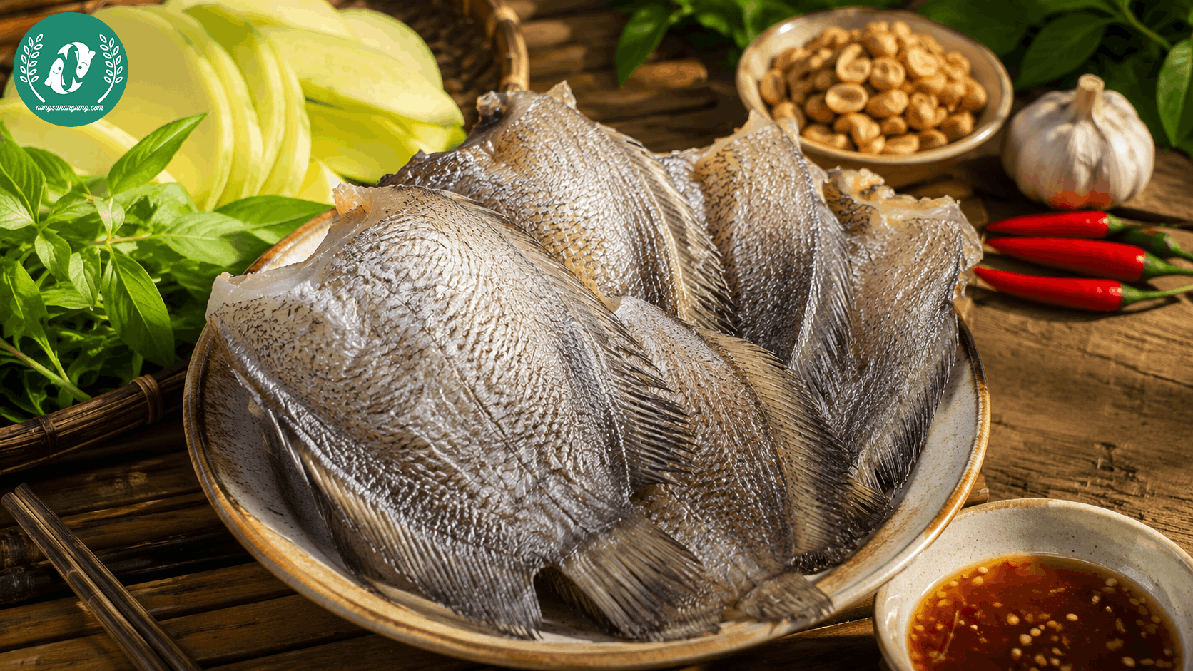 Gỏi xoài khô cá đù