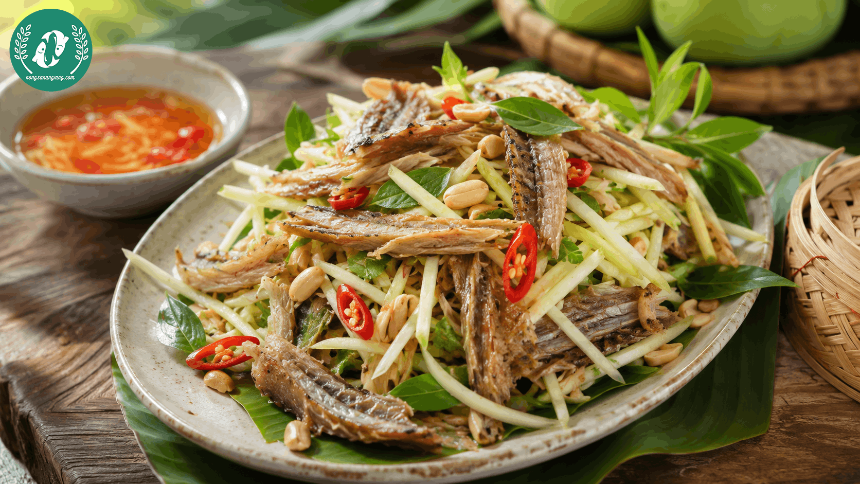 Gỏi Xoài Khô Rắn
