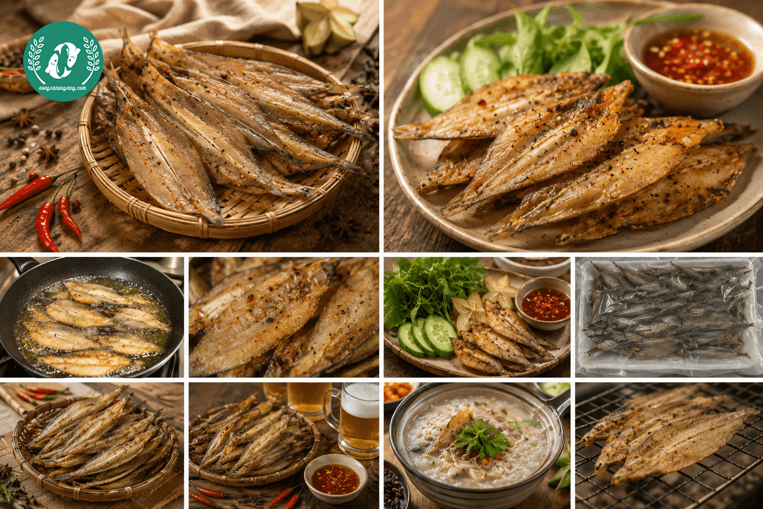 Khô Cá Chạch Đồng Rút Xương