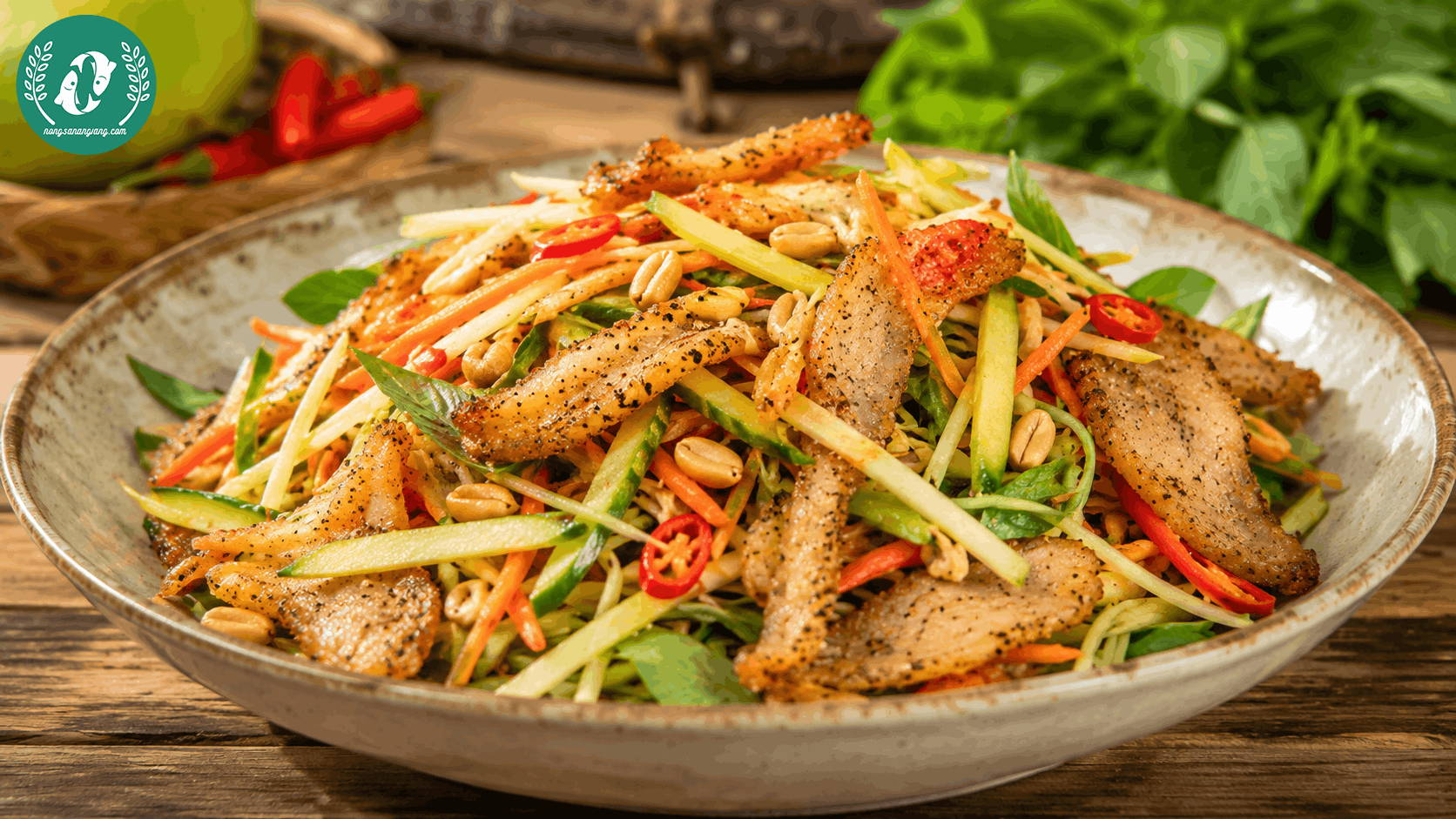 Khô Gò Má Cá Lóc An Giang