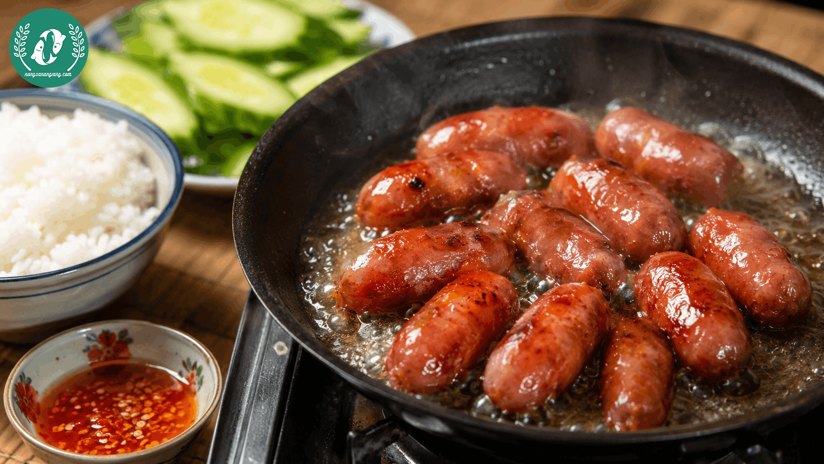 Lạp xưởng heo tươi