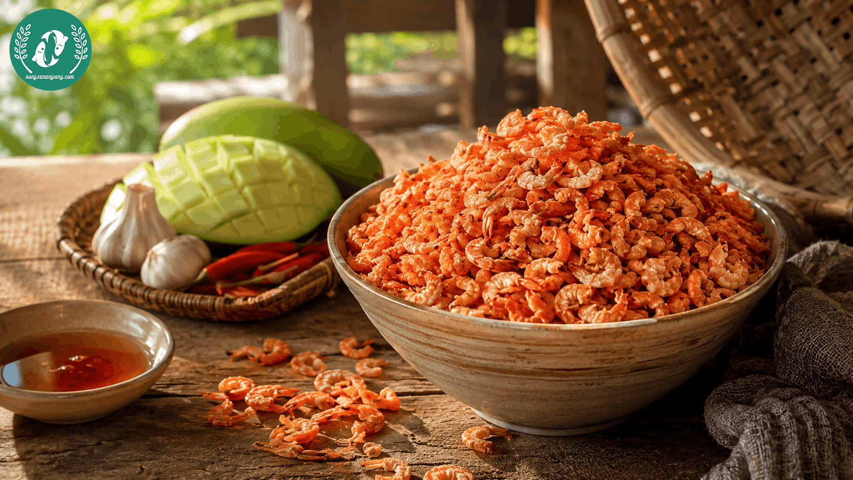 Tôm khô đặc sản An Giang