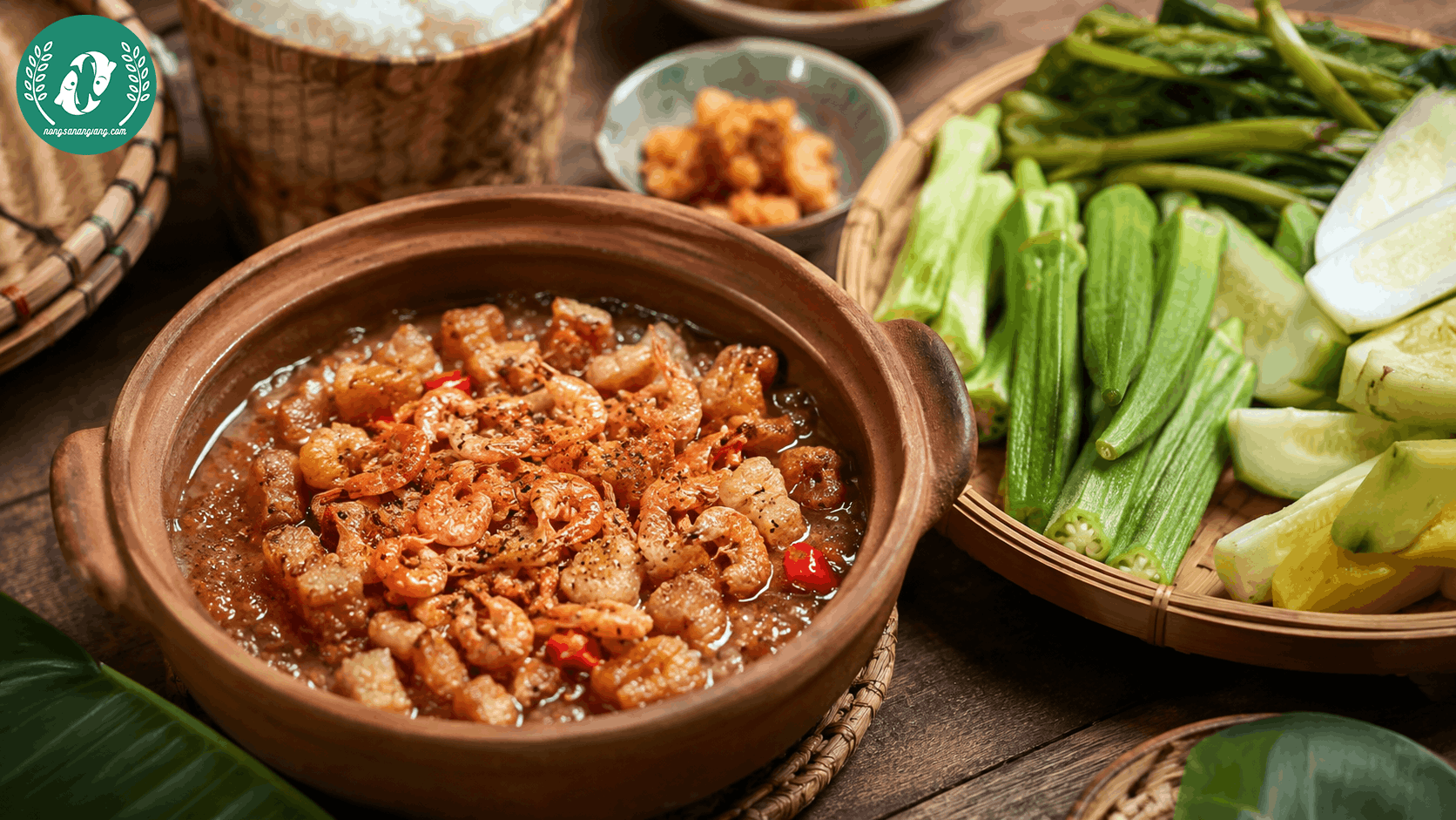 Tôm khô sạch