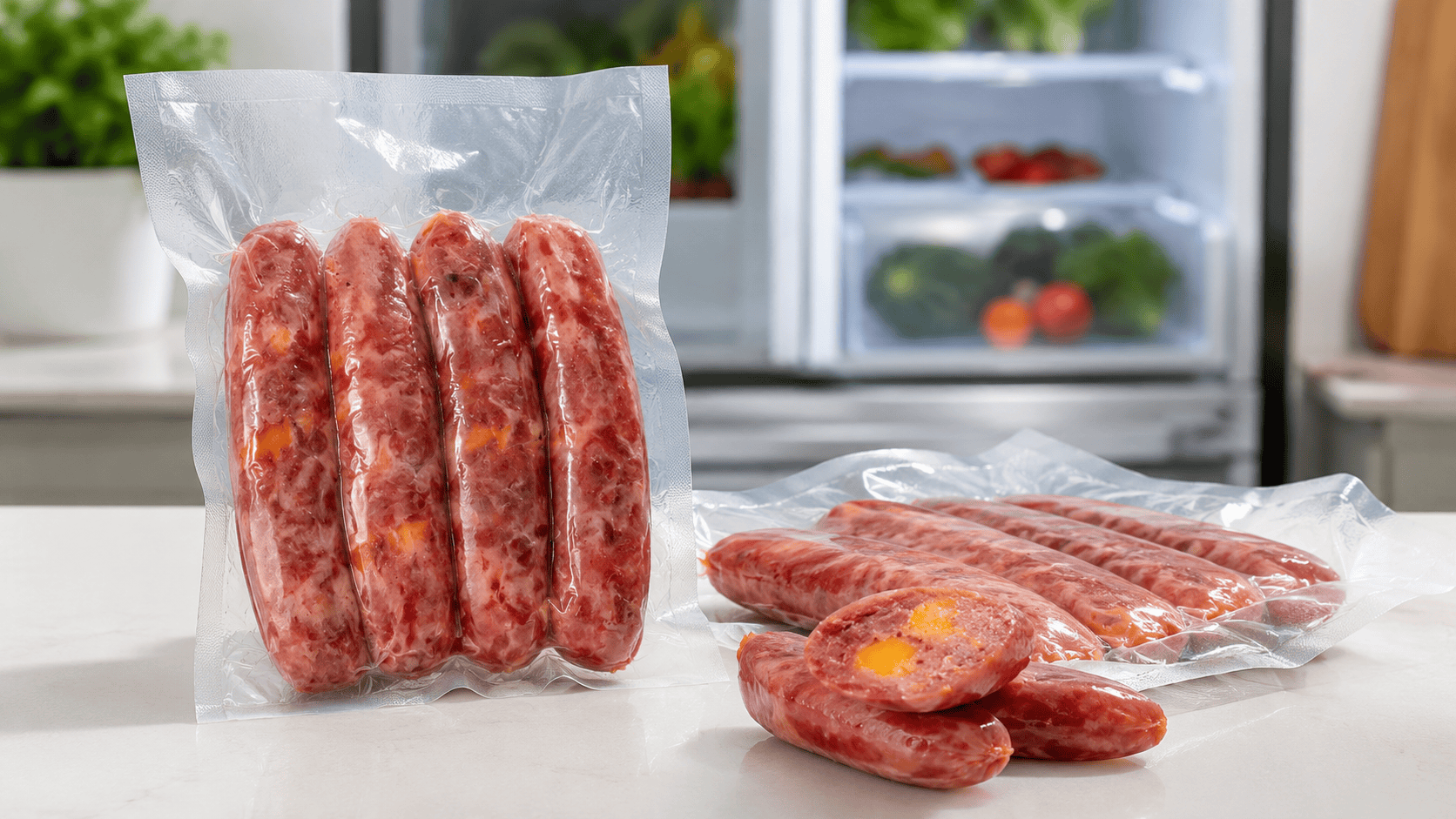 cách chiên lạp xưởng trứng muối