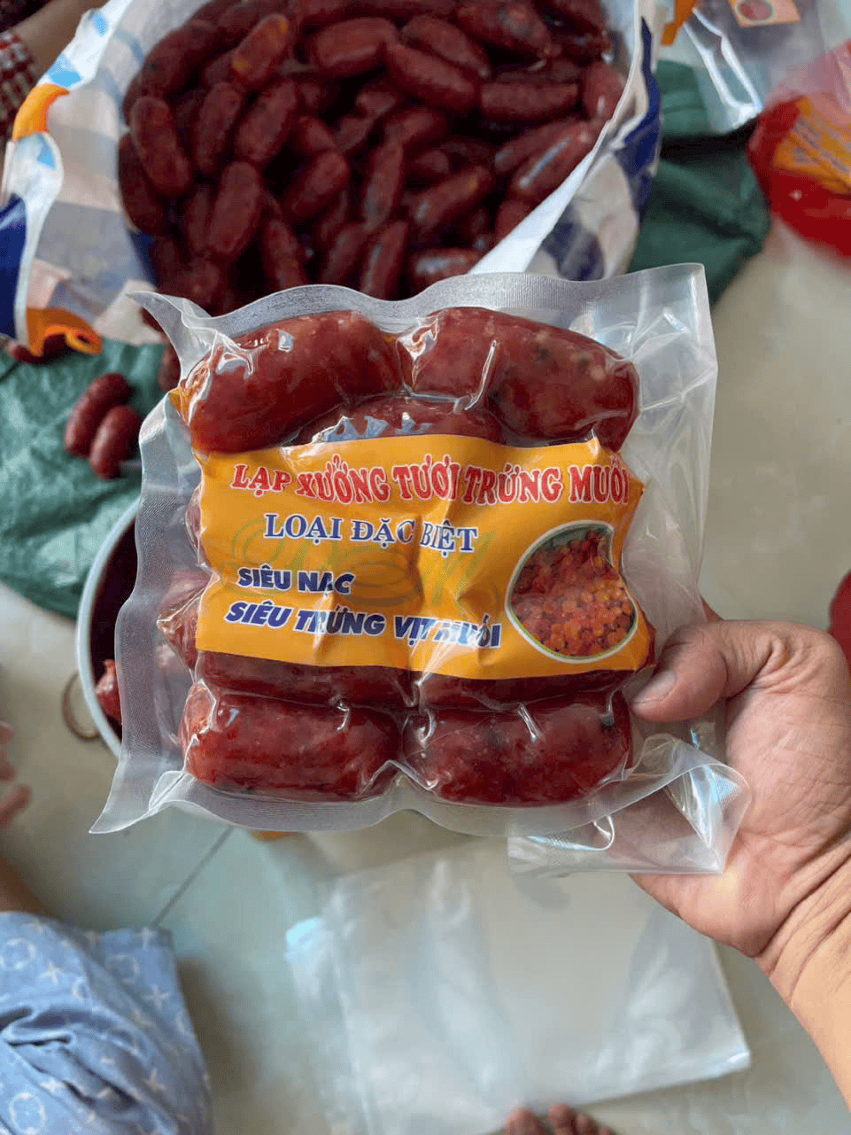 Lạp Xưởng Trứng Muối – Vị Béo