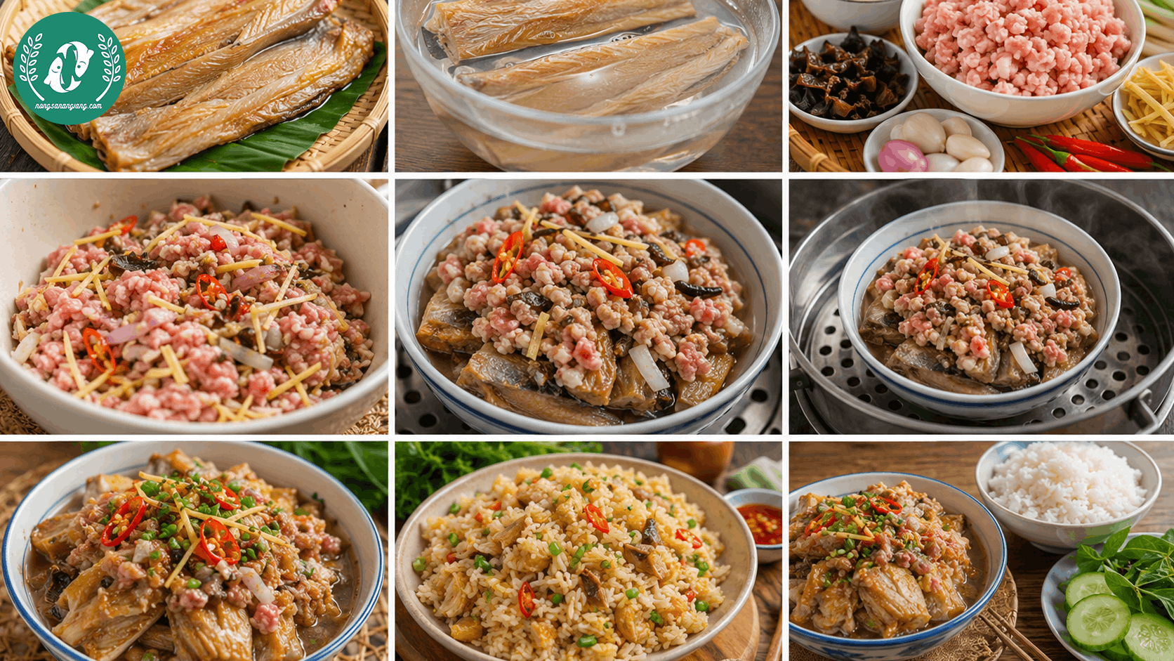 Cơm Chiên Cá Mặn