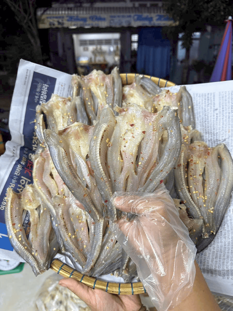 khô cá lóc cửng