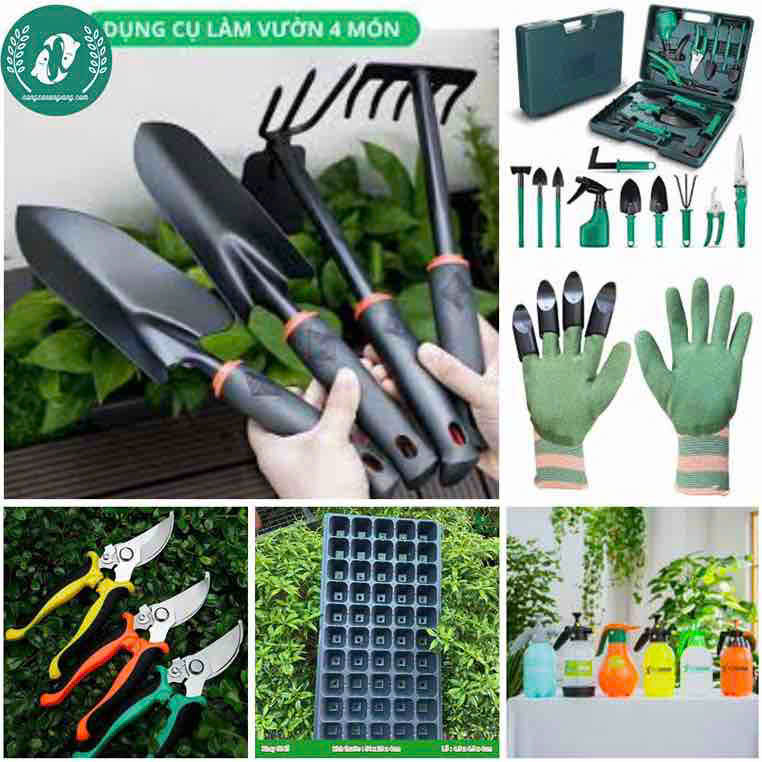 Vật tư, Dụng cụ làm vườn