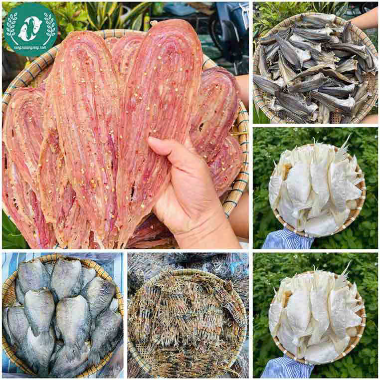 Khô cá các loại