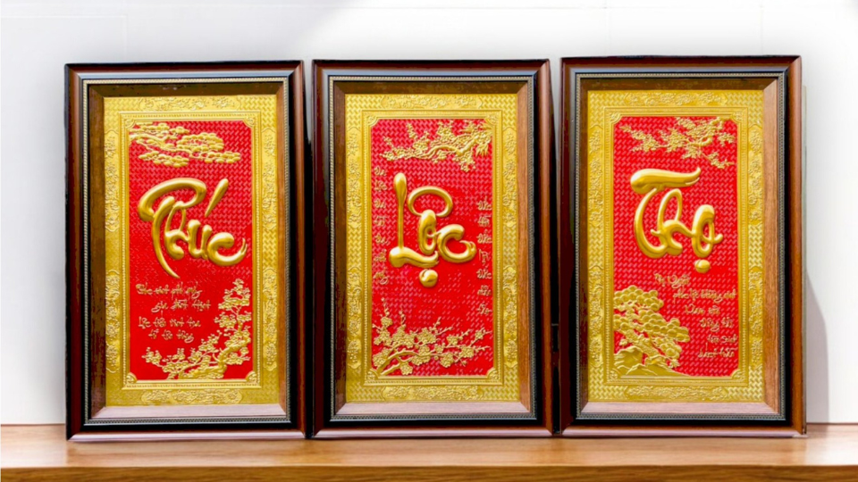 Bộ Chữ Phúc Lộc Thọ Bằng Đồng Mang Lại Ý Nghĩa Gì Cho Gia Đình