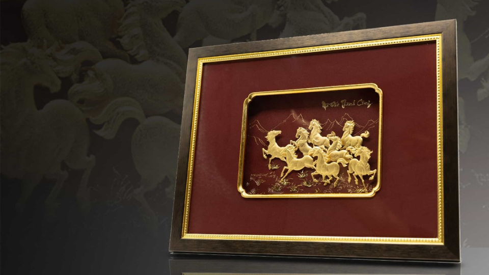 Hào Khí Thành Công Và Ý Nghĩa Tâm Linh Trong Từng Đường Nét Của Tranh Đồng Mã Đáo