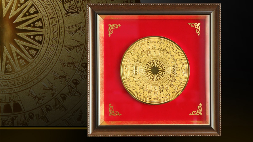 Vai Trò Của Trống Đồng Mạ Vàng Trong Nghệ Thuật Phong Thủy Đông Á