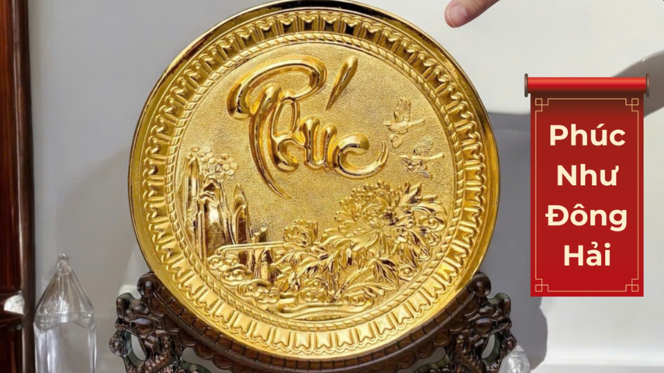 Tôn Vinh Giá Trị Truyền Thống Qua Tác Phẩm Chữ Phúc Bằng Đồng