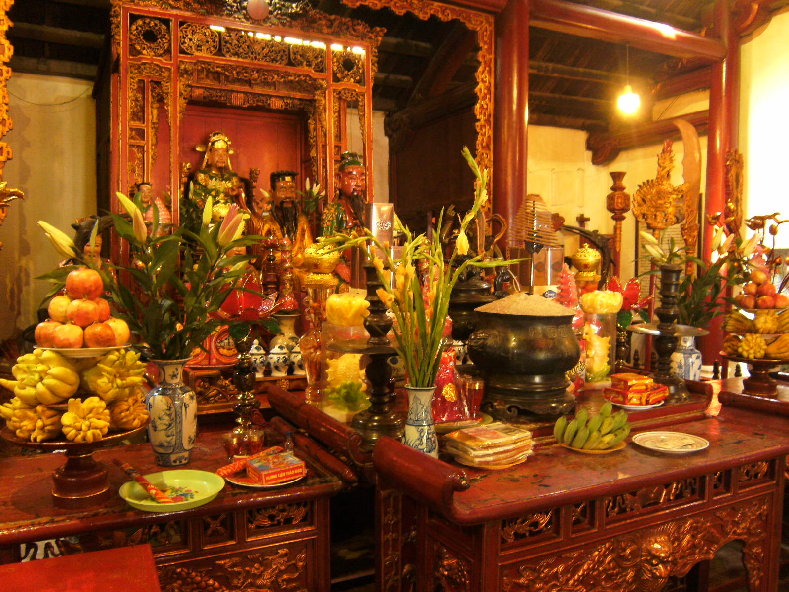 Bàn Thờ Thần Tài Đồng Cao Cấp - Cửu Diệu Thiên