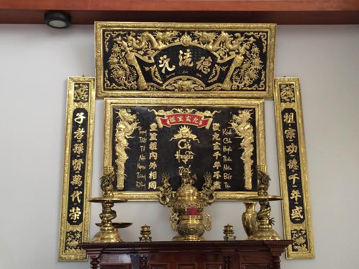 Bí Quyết Lắp Hoành Phi Câu Đối - Cửu Diệu Thiên