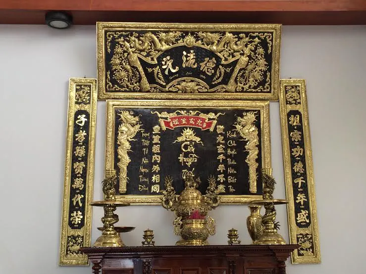 Bí Quyết Lắp Hoành Phi Câu Đối - Cửu Diệu Thiên