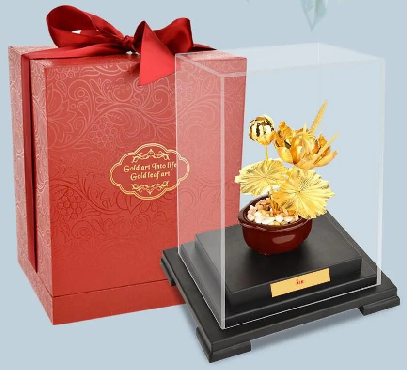 Cây Sen Mạ Vàng Cao Cấp - Cửu Diệu Thiên