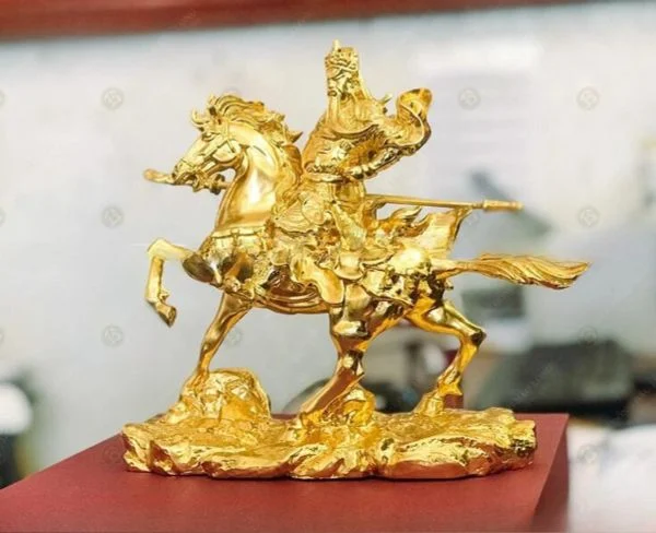 Vẻ Đẹp Nghệ Thuật Của Tượng Quan Công Cưỡi Ngựa Bằng Đồng-Cửu Diệu Thiên