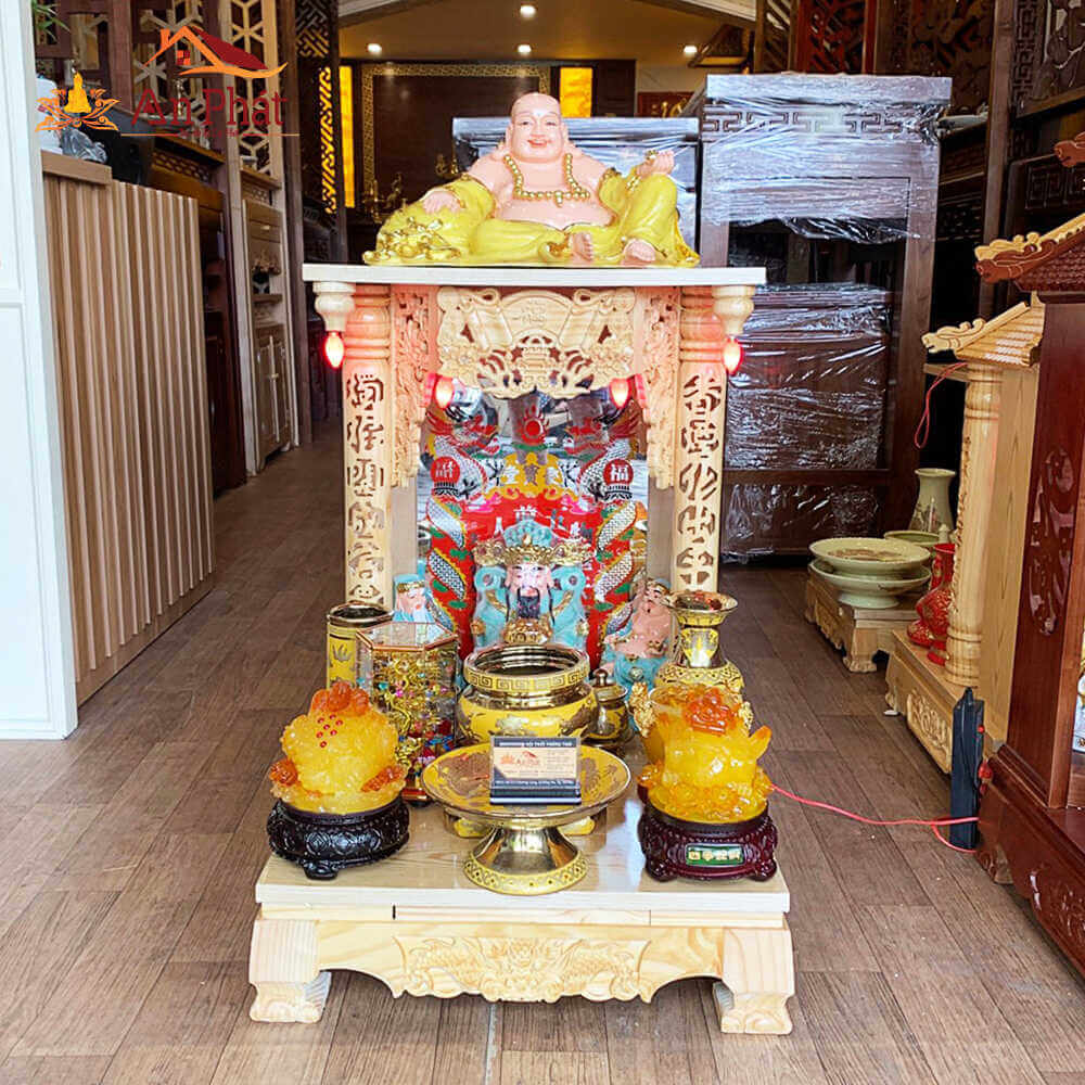Ý Nghĩa Của Bàn Thờ Thần Tài Trong Phong Thủy- Cửu Diệu Thiên