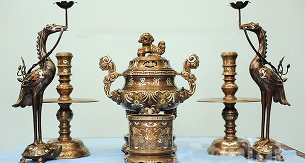 Đồ Đồng Thờ Cúng - Cửu Diệu Thiên 
