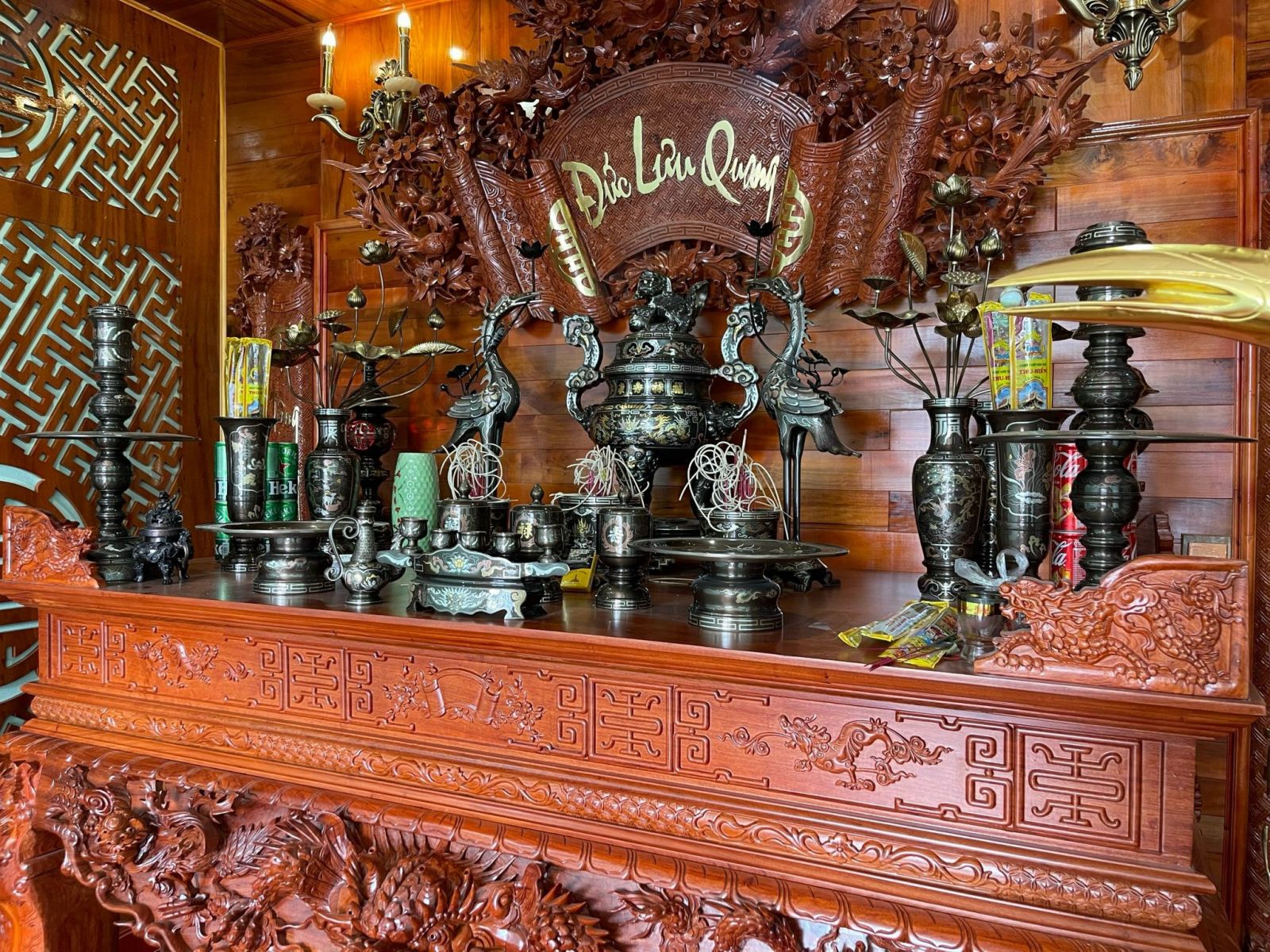 Đồ Thờ Bằng Đồng - Cửu Diệu Thiên