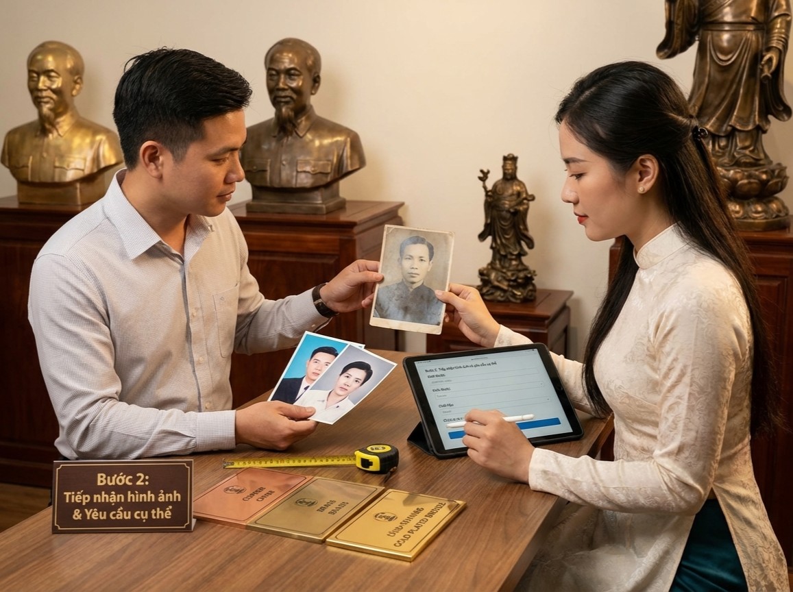 Đúc Tượng Đồng Truyền Thần Cửu Diệu Thiên
