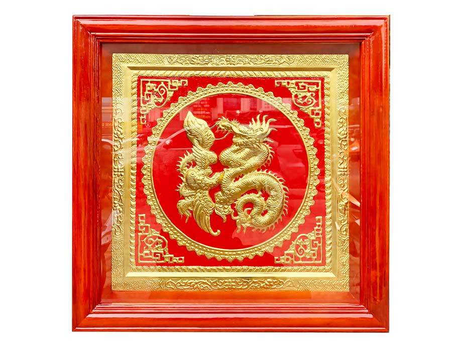 Tranh Chữ Phúc Bằng Đồng - Cửu Diệu Thiên