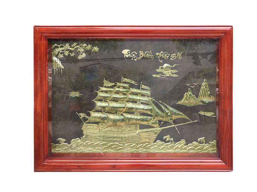 Tranh Thuận Buồm Xuôi Gió Bằng Đồng - Cửu Diệu Thiên