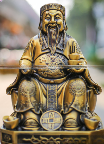 Tượng Đồng Ông Địa-Cửu Diệu Thiên