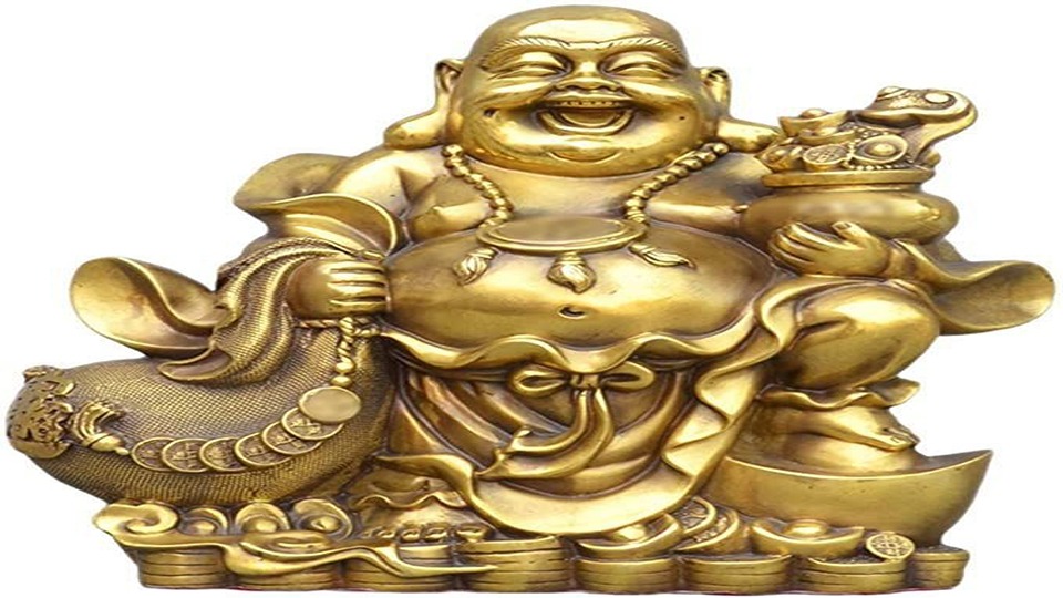 Tượng Phật Di Lặc Đồng - Cửu Diệu Thiên