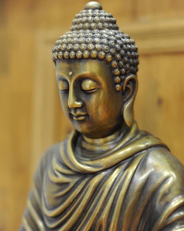 Tượng Phật Thích Ca Bằng Đồng - Cửu Diệu Thiên 