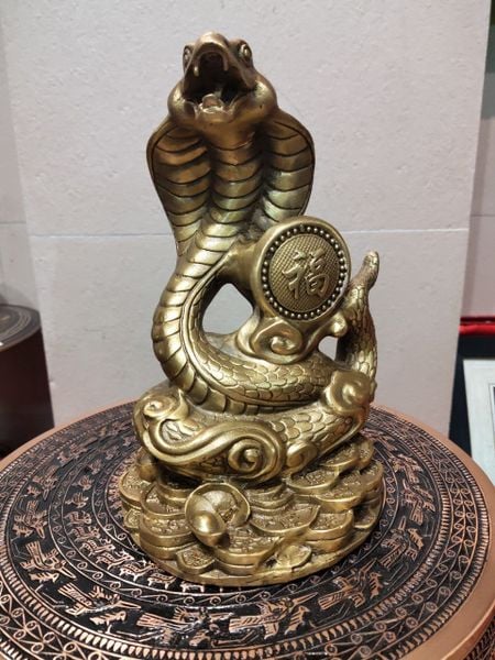 Tượng Rắn Bằng Đồng - Cửu Diệu Thiên 