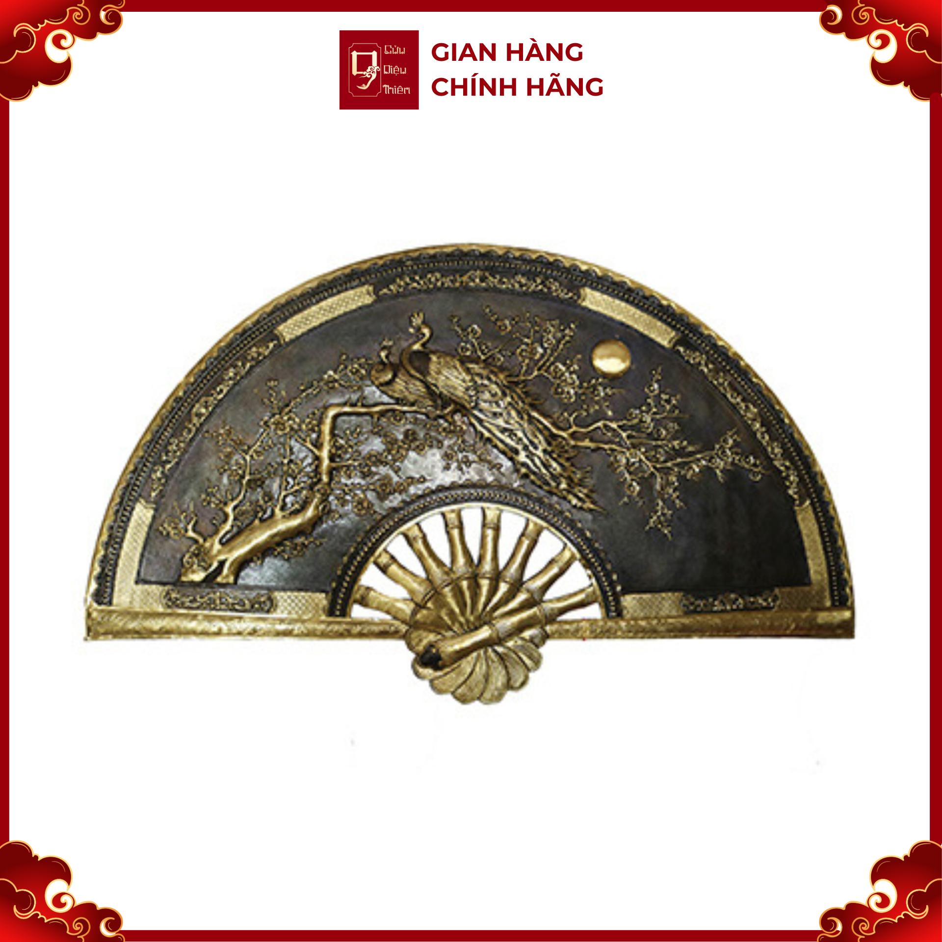 Tranh Công Mai - Đồ Đồng Cao Cấp - Cửu Diệu Thiên - THN386