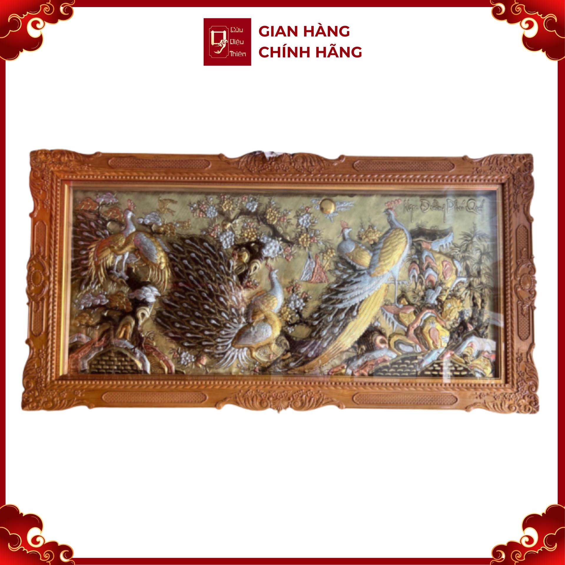 Tranh Vinh Hoa Phú Quý - Đồ Đồng Cao Cấp - Cửu Diệu Thiên - THN025