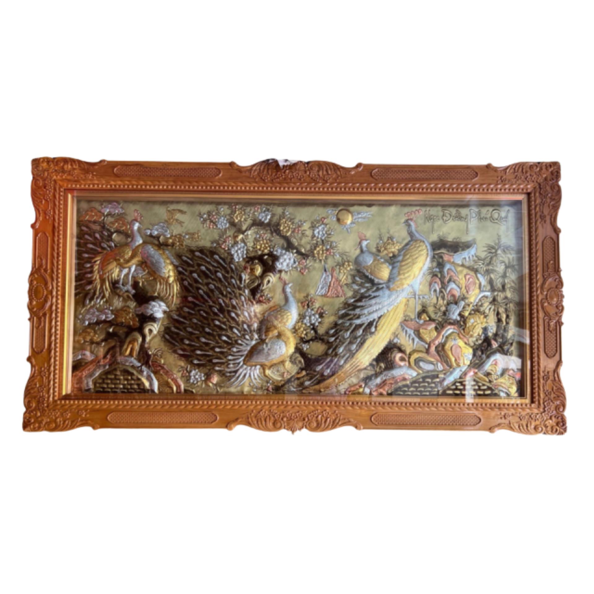 Tranh Vinh Hoa Phú Quý - Đồ Đồng Cao Cấp - Cửu Diệu Thiên - THN025