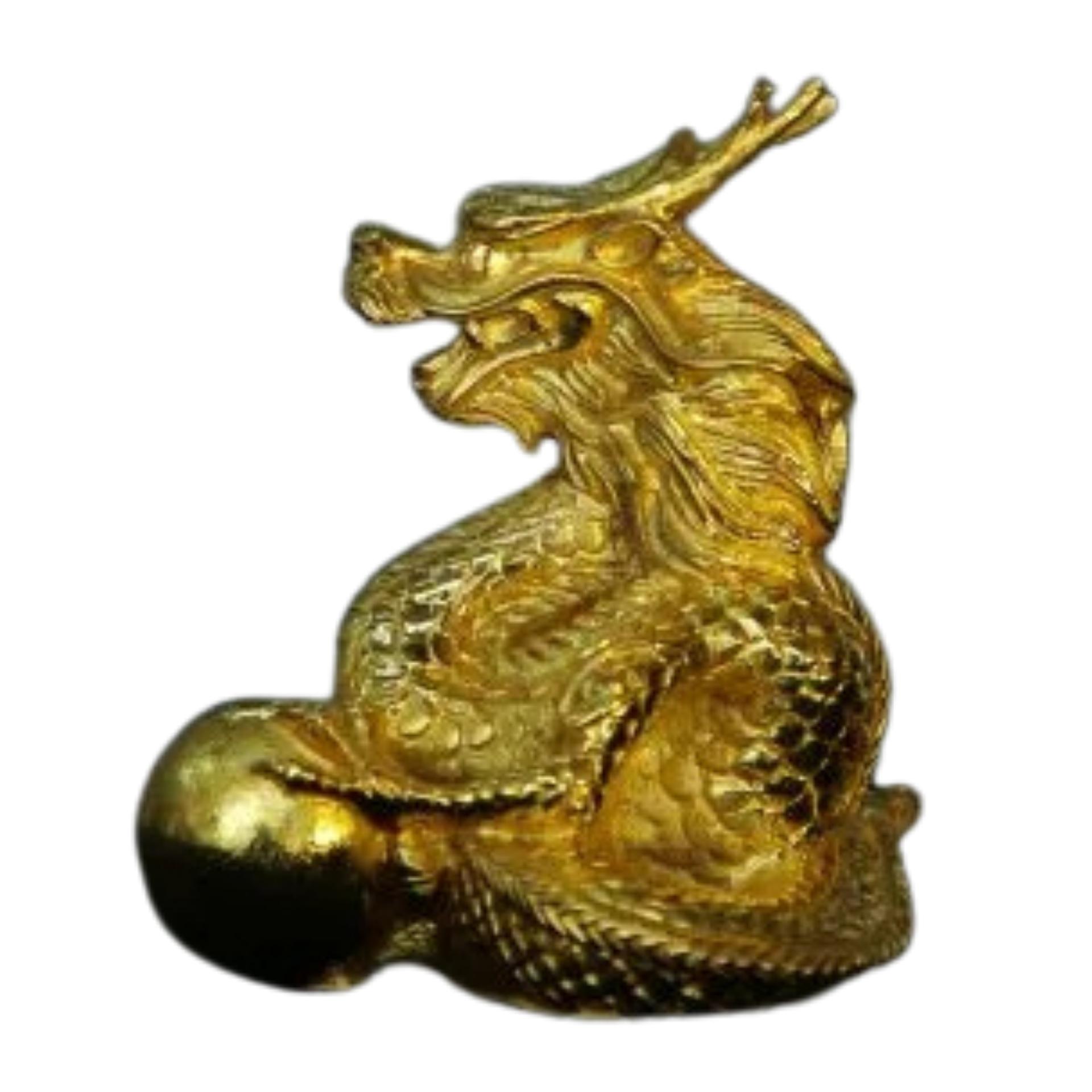 Tượng Rồng Phong Thủy , Linh Vật Tuổi Thìn - Đồ Đồng Cao Cấp - Cửu Diệu Thiên - THN086