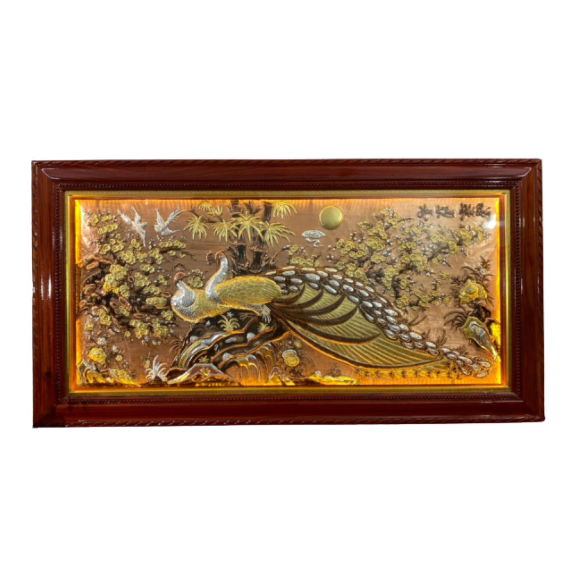 Tranh Vinh Hoa Phú Quý - Đồ Đồng Cao Cấp - Cửu Diệu Thiên - THN026