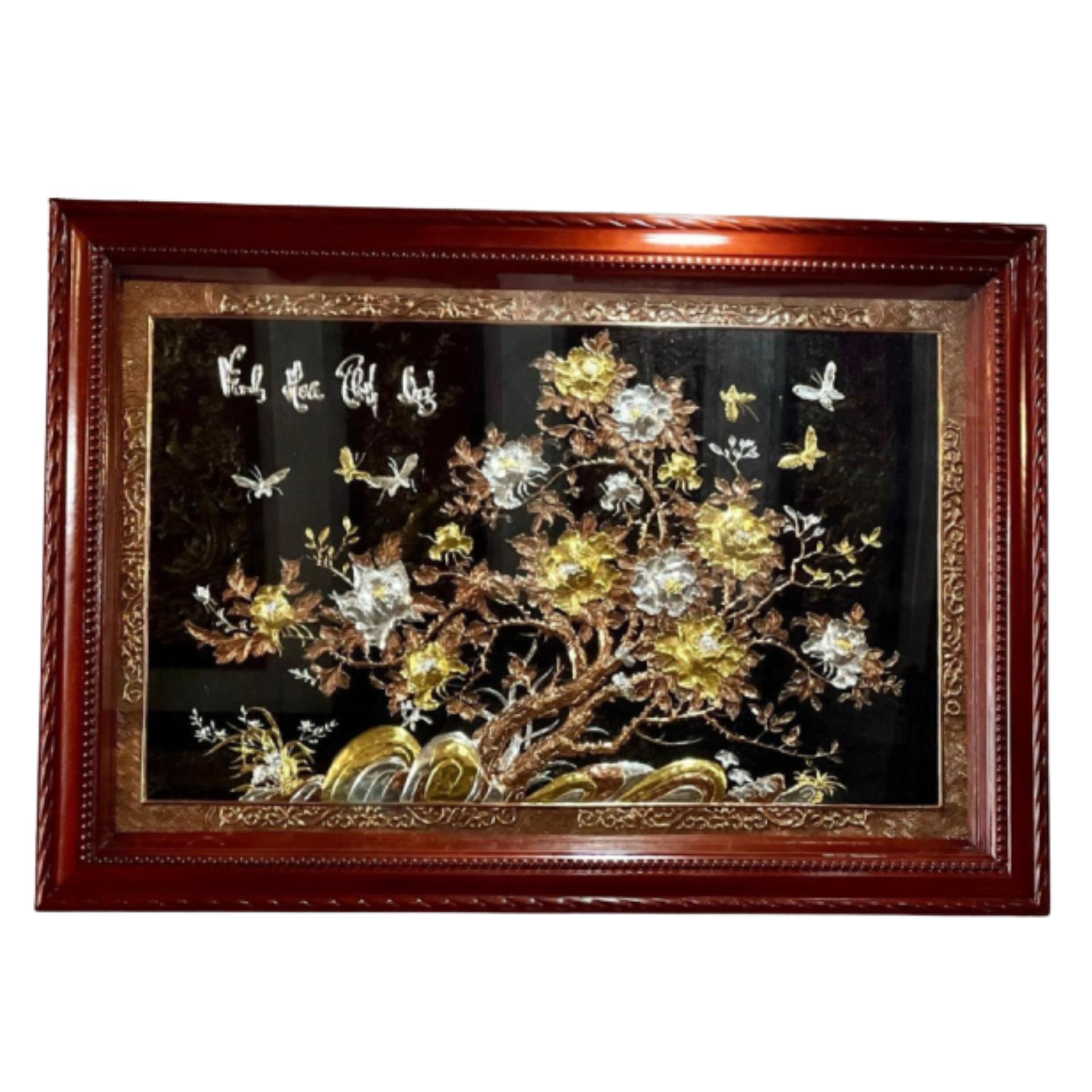 Tranh Vinh Hoa Phú Quý - Đồ Đồng Cao Cấp - Cửu Diệu Thiên - THN027