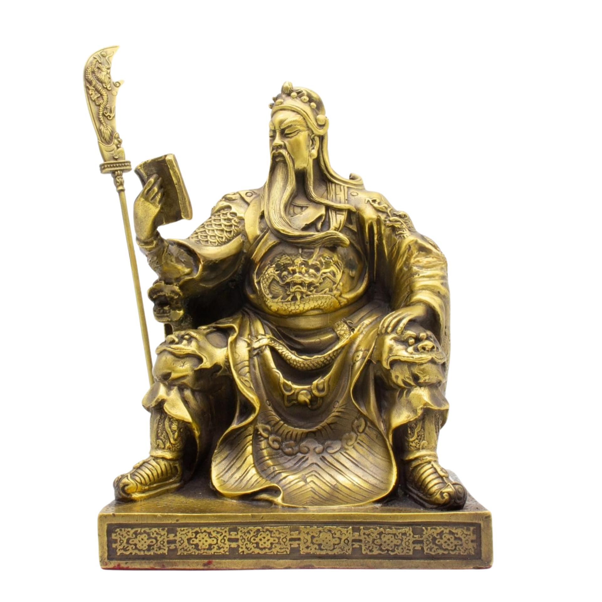 Tượng Quan Công - Đồ Đồng Cao Cấp - Cửu Diệu Thiên - THN111