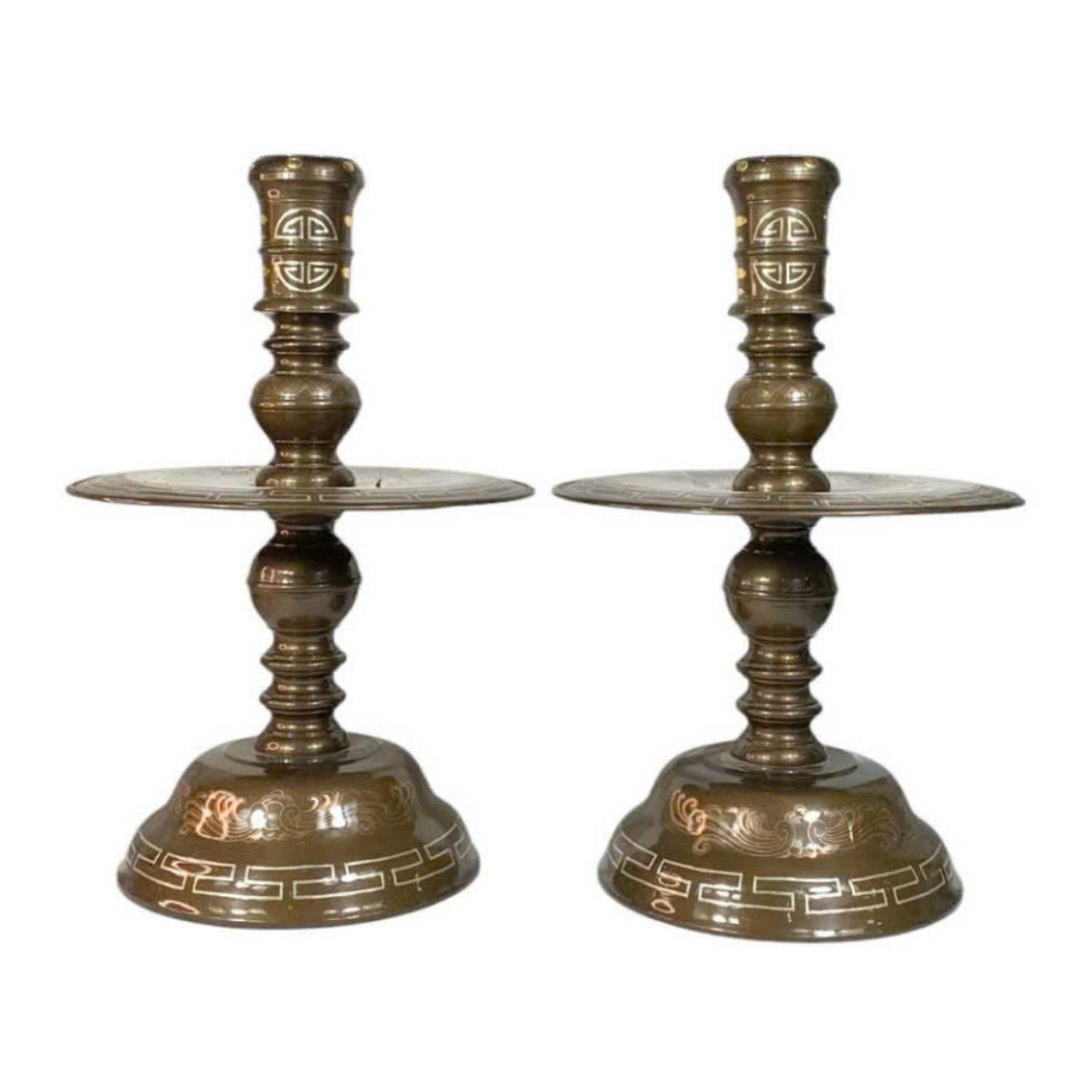 Đôi Chân Nến - Đồng Hun Giả Cổ - Cửu Diệu Thiên - HL007