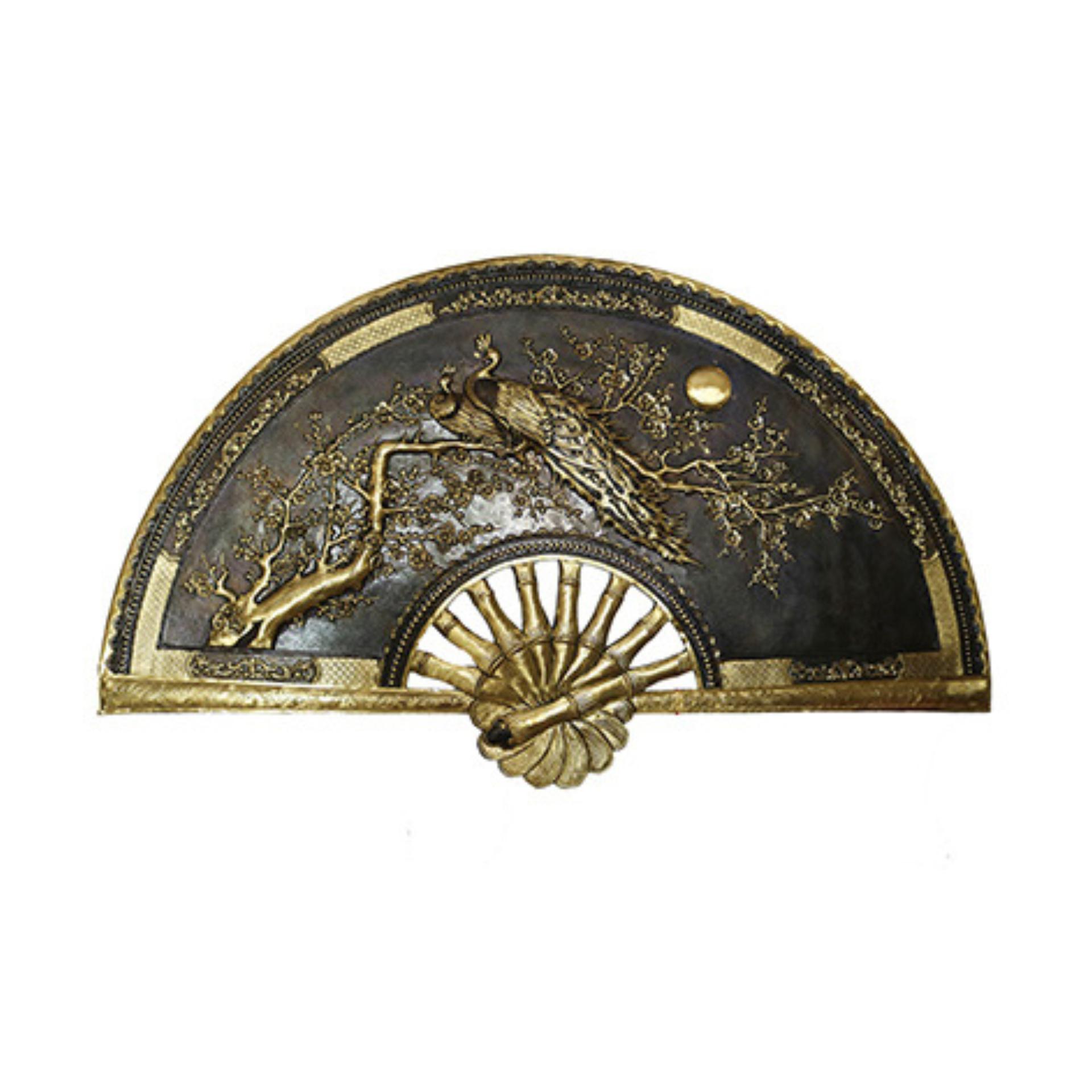 Tranh Công Mai - Đồ Đồng Cao Cấp - Cửu Diệu Thiên - THN386