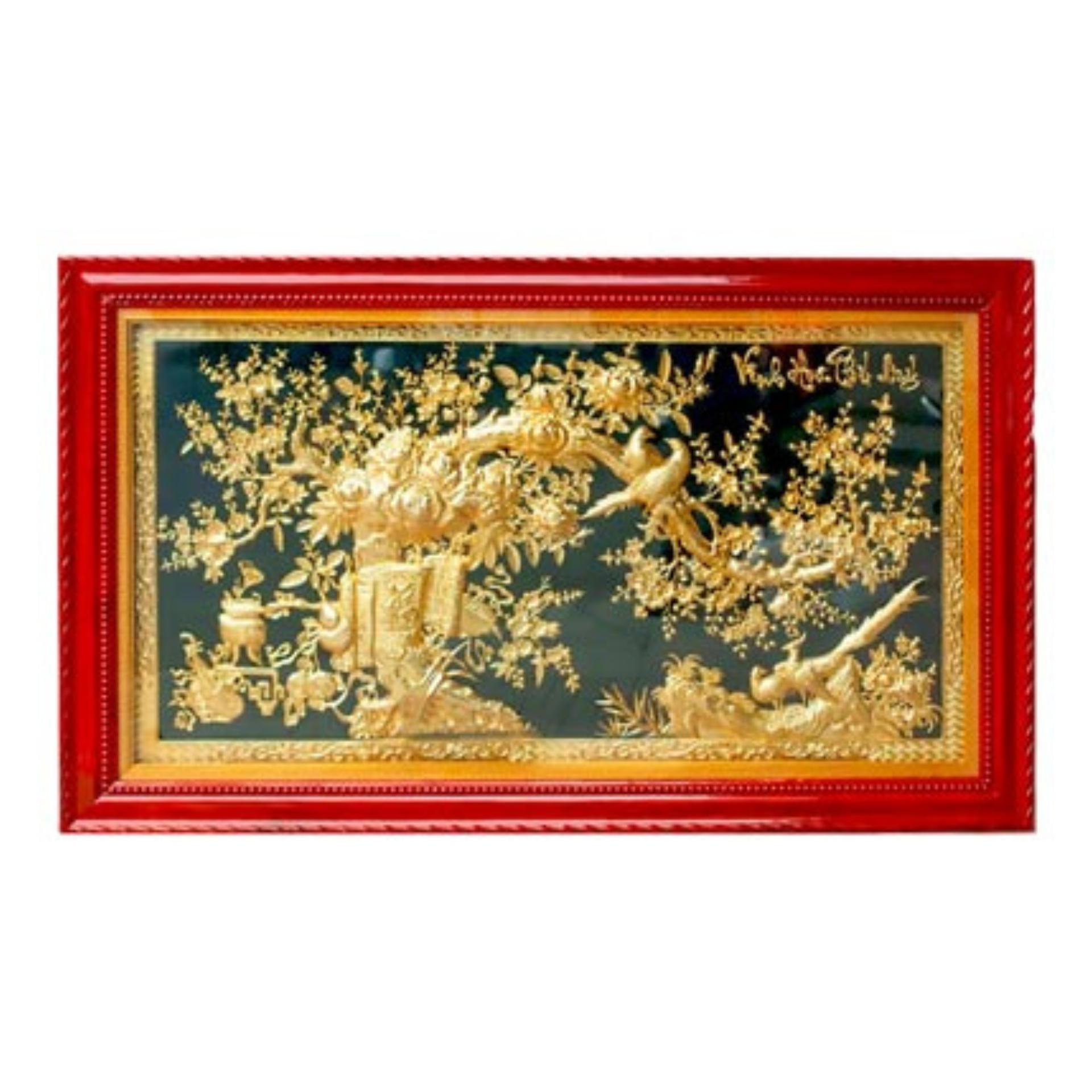 Tranh Vinh Hoa Phú Quý - Đồ Đồng Cao Cấp - Cửu Diệu Thiên - THN020