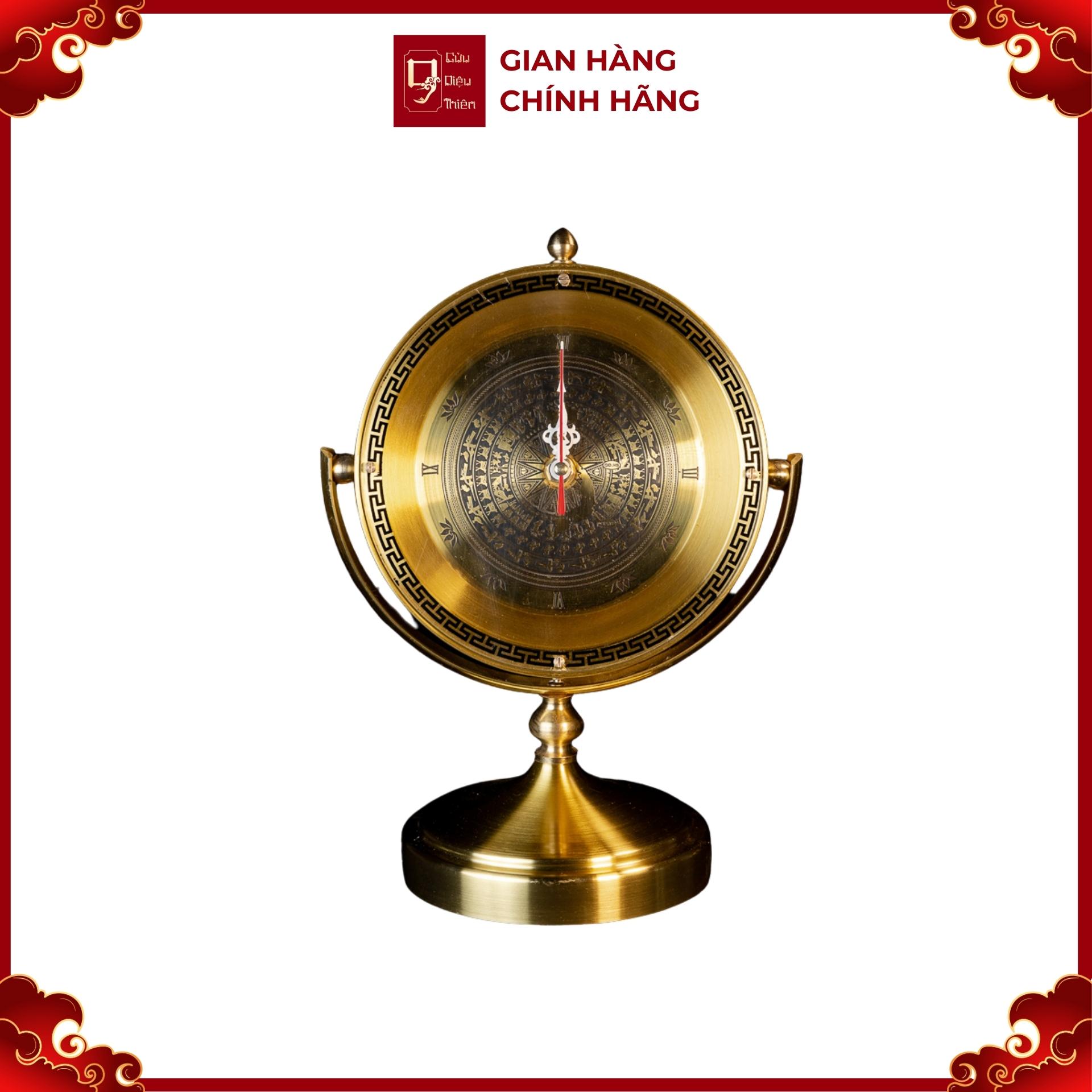 Đồng Hồ Để Bàn - Đồ Đồng Cao Cấp - Cửu Diệu Thiên - THN126