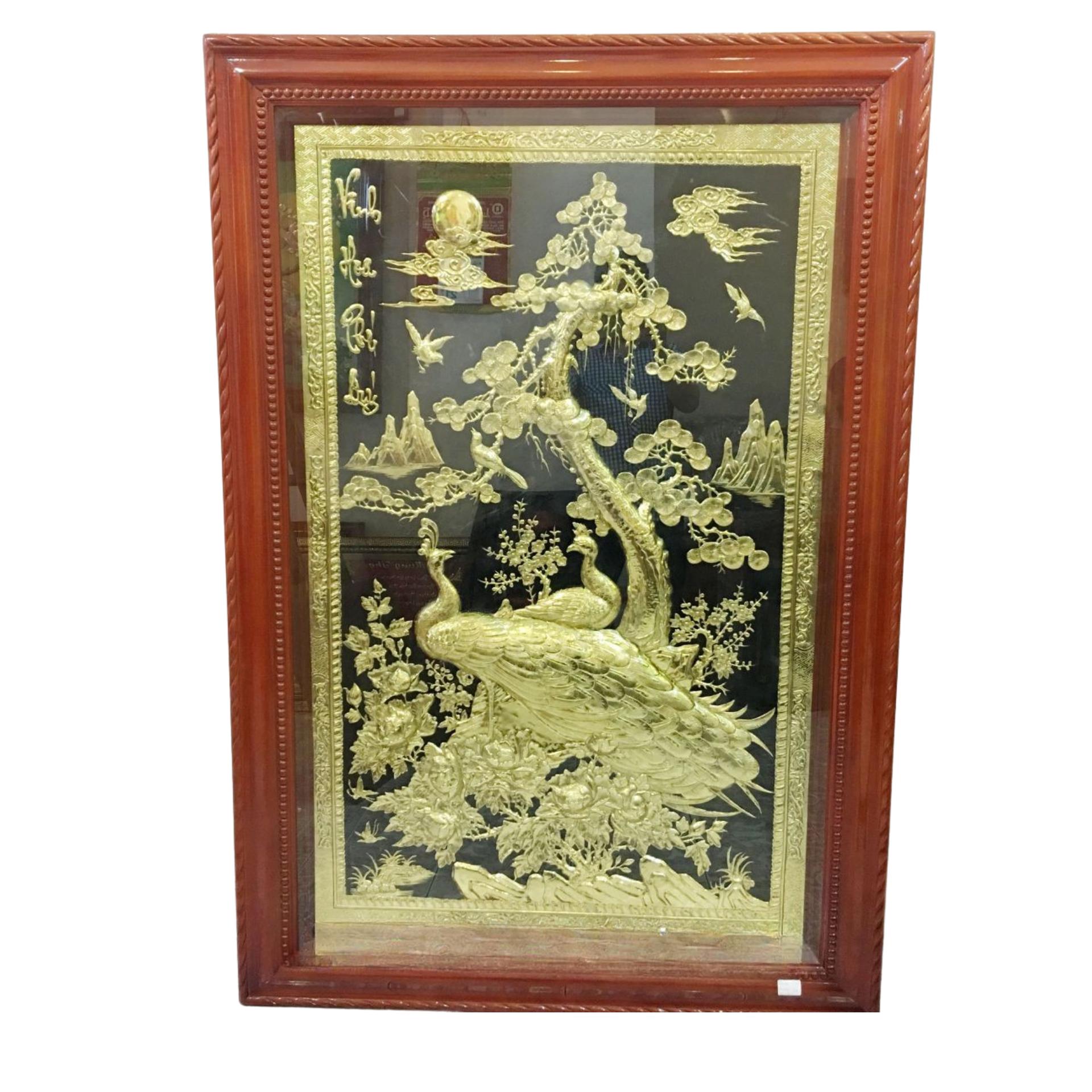 Tranh Vinh Hoa Phú Quý - Đồ Đồng Cao Cấp - Cửu Diệu Thiên - THN021