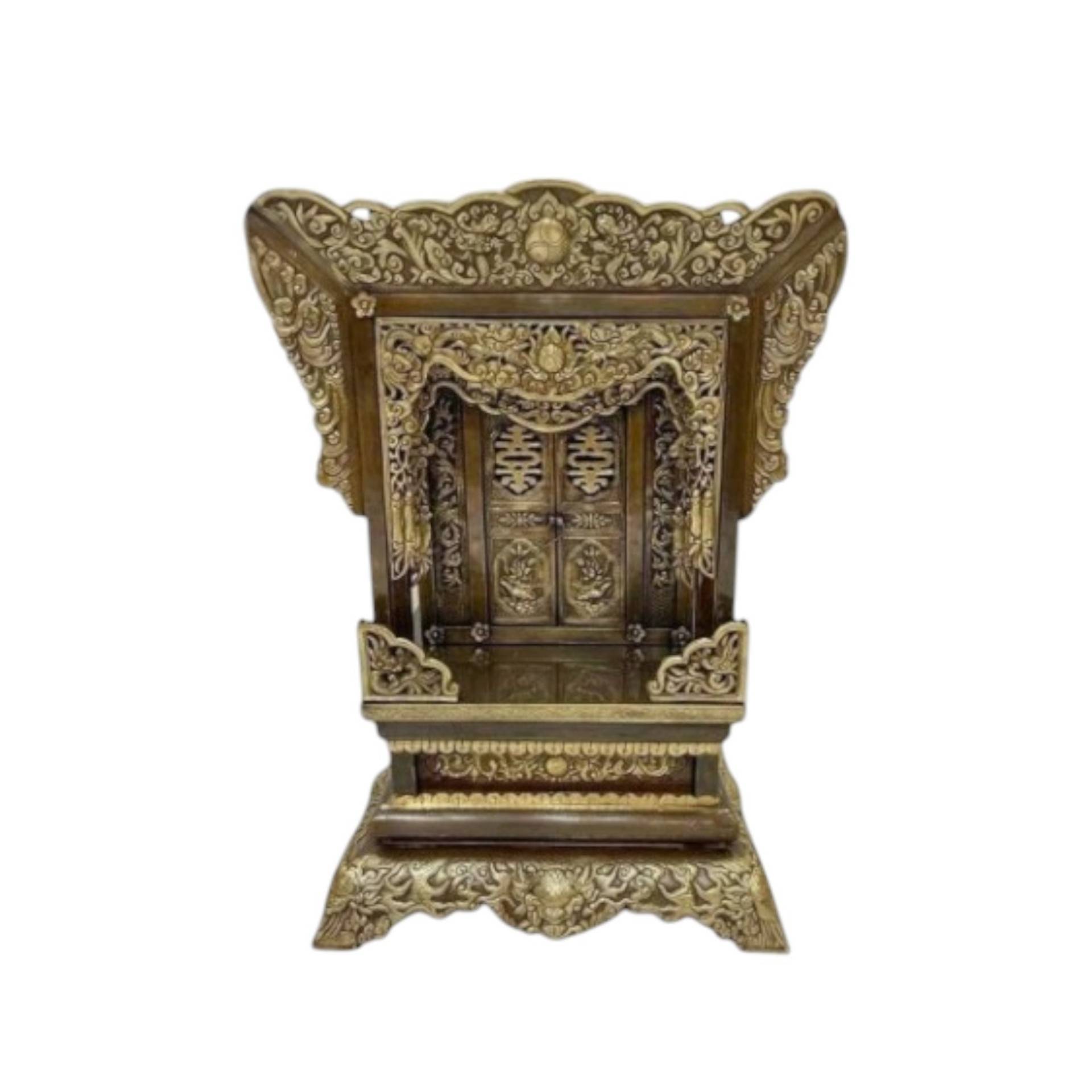 Ngài Thờ Đặt Gia Tiên - Đồ Đồng Cao Cấp - Cửu Diệu Thiên - THN308