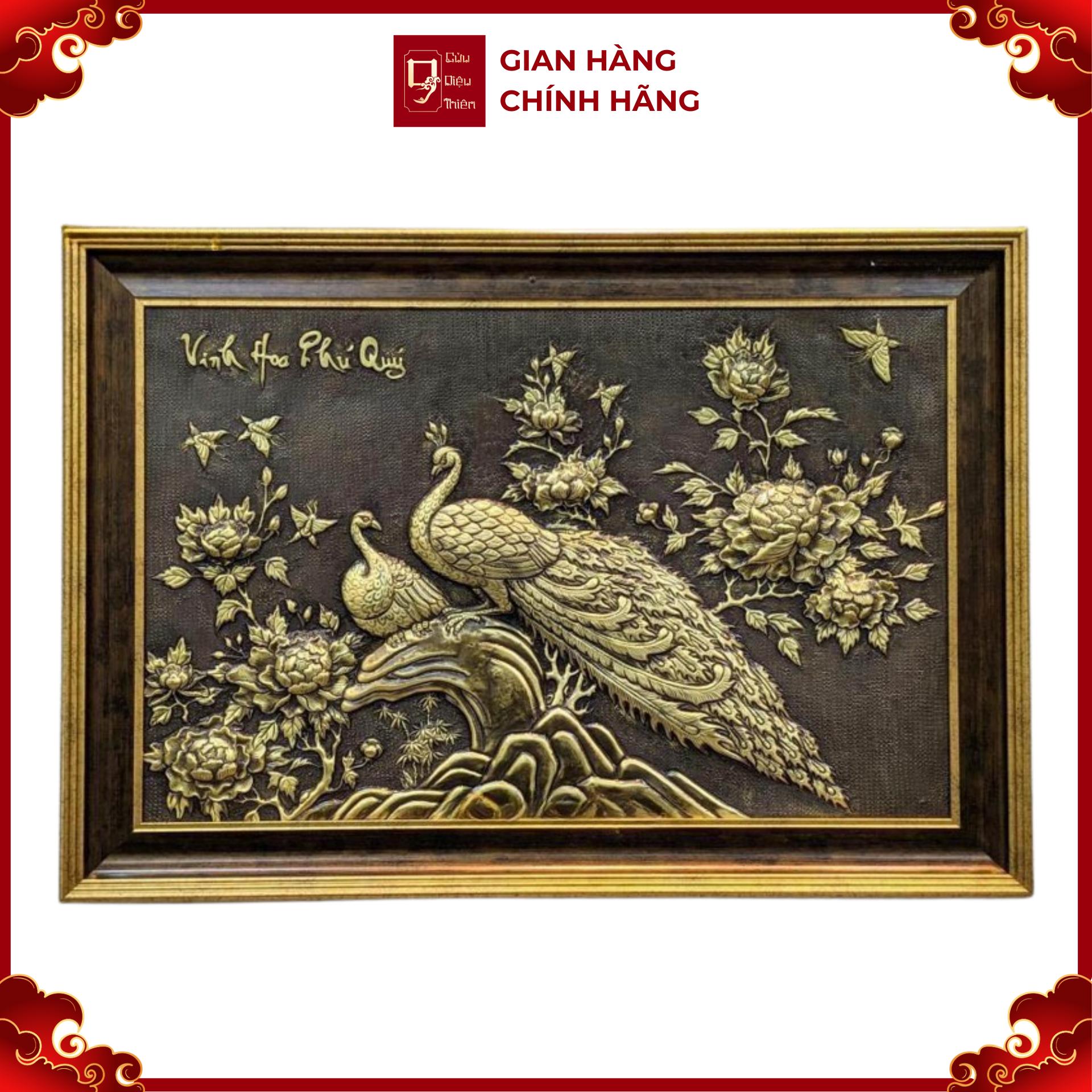 Tranh Vinh Hoa Phú Quý - Đồ Đồng Cao Cấp - Cửu Diệu Thiên - THN022