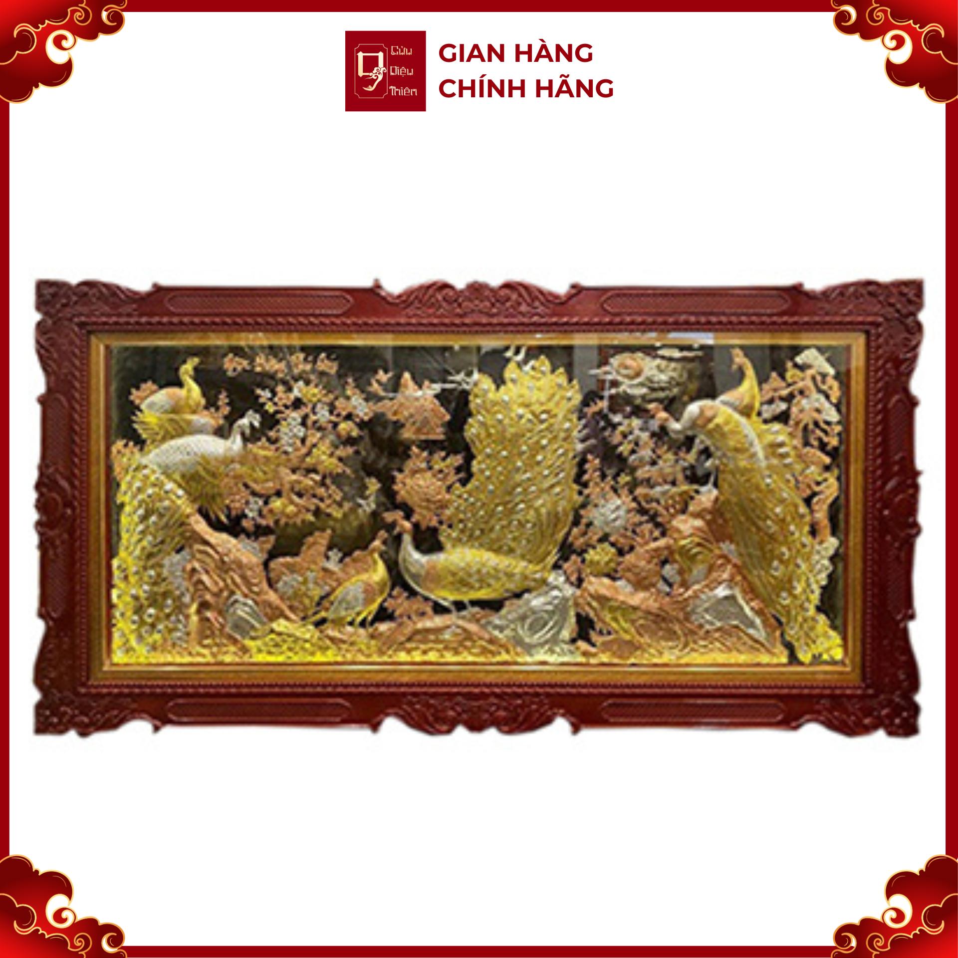 Tranh Công Mai - Đồ Đồng Cao Cấp - Cửu Diệu Thiên - THN388